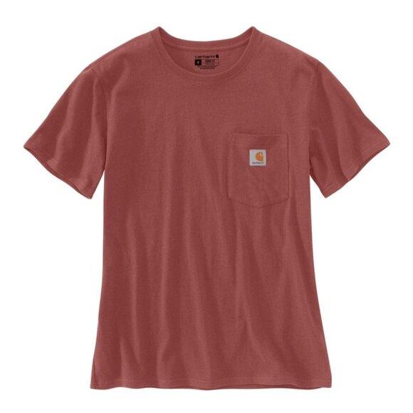 Carhartt Women’s Loose Fit Heavyweight Short-Sleeve Pocket T-Shirt, L 12-14 NWT - Picture 13 of 13